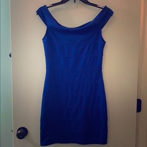 Blue Cocktail Dress